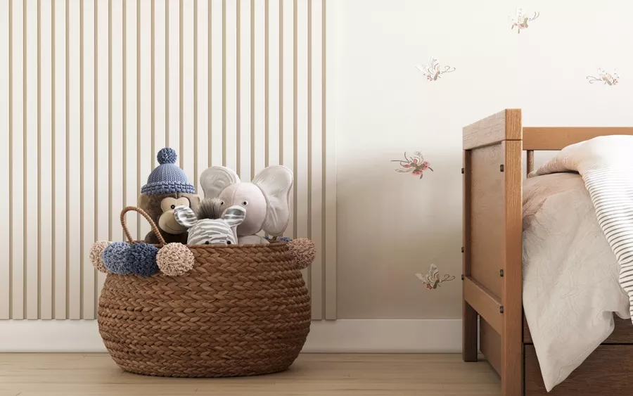 Maestro Latt ribipaneel valge värvitav