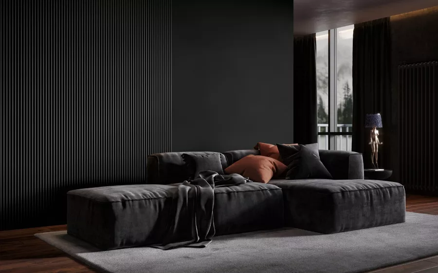 Maestro Latt laineline seinapaneel must