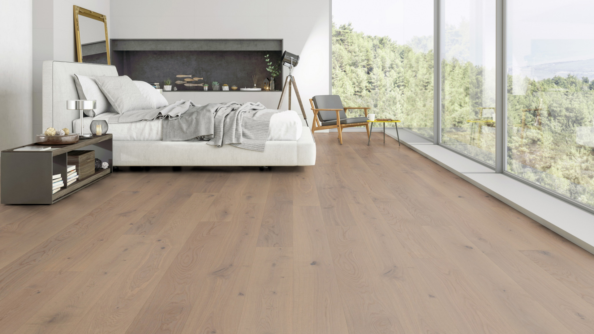 Ter Hürne tammeparkett 1-lipiline lakitud