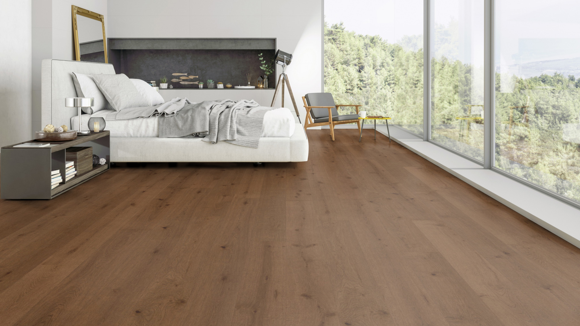 Ter Hürne tammeparkett 1-lipiline lakitud