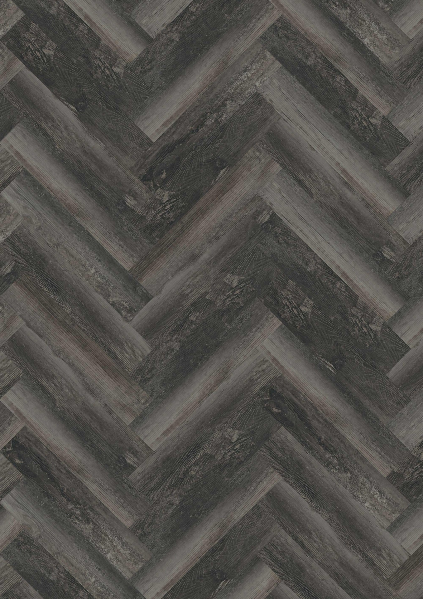 OneFlor LVT kalasabaparkett Smoked Pine Black