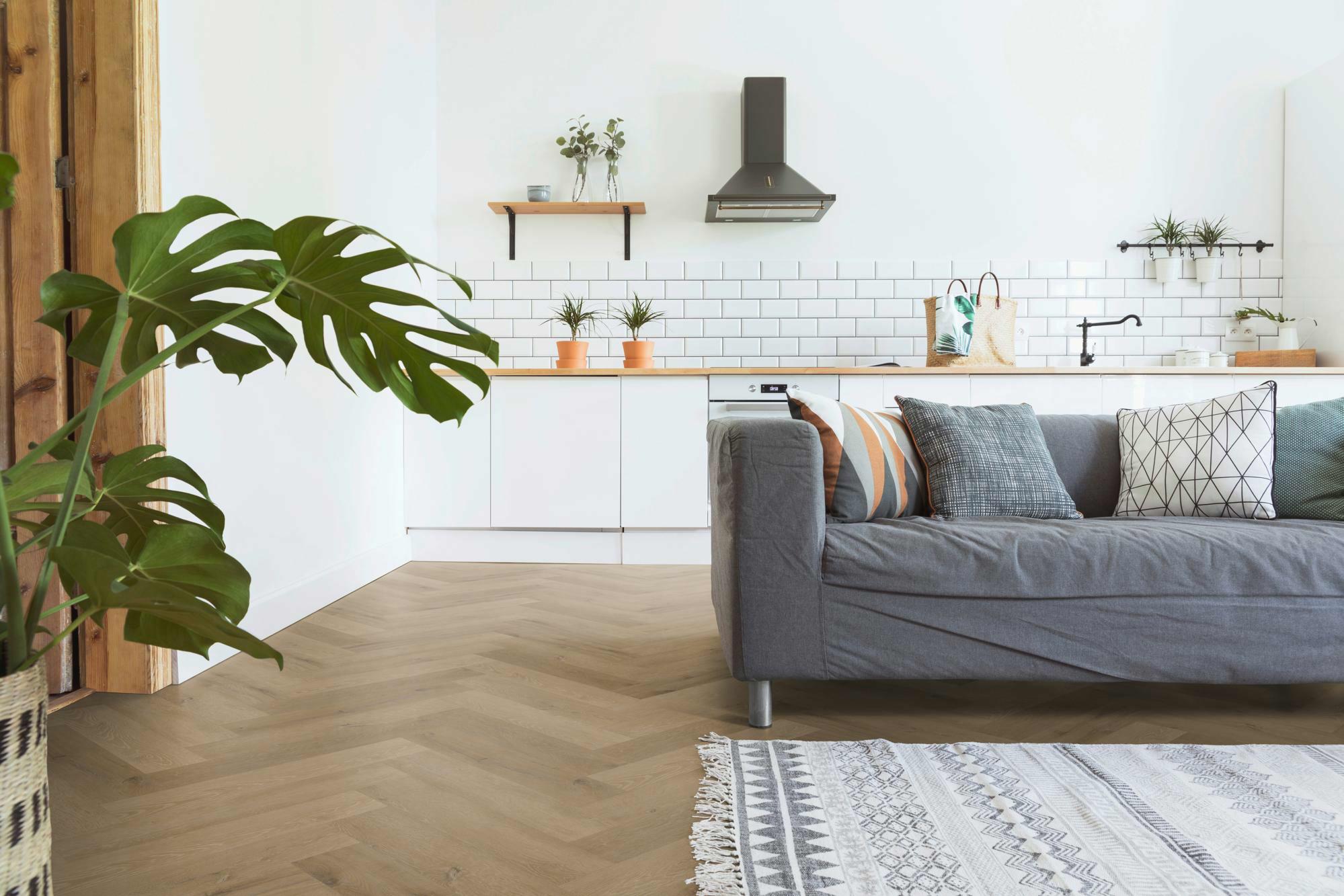 OneFlor LVT kalasabaparkett Prestige Oak Light Amber