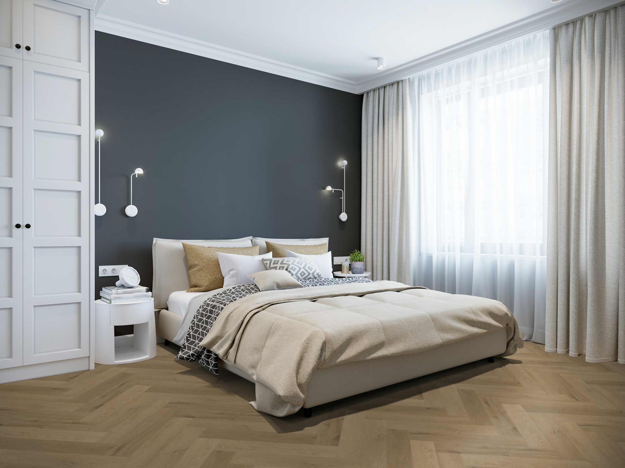 OneFlor LVT kalasabaparkett Prestige Oak Light Amber