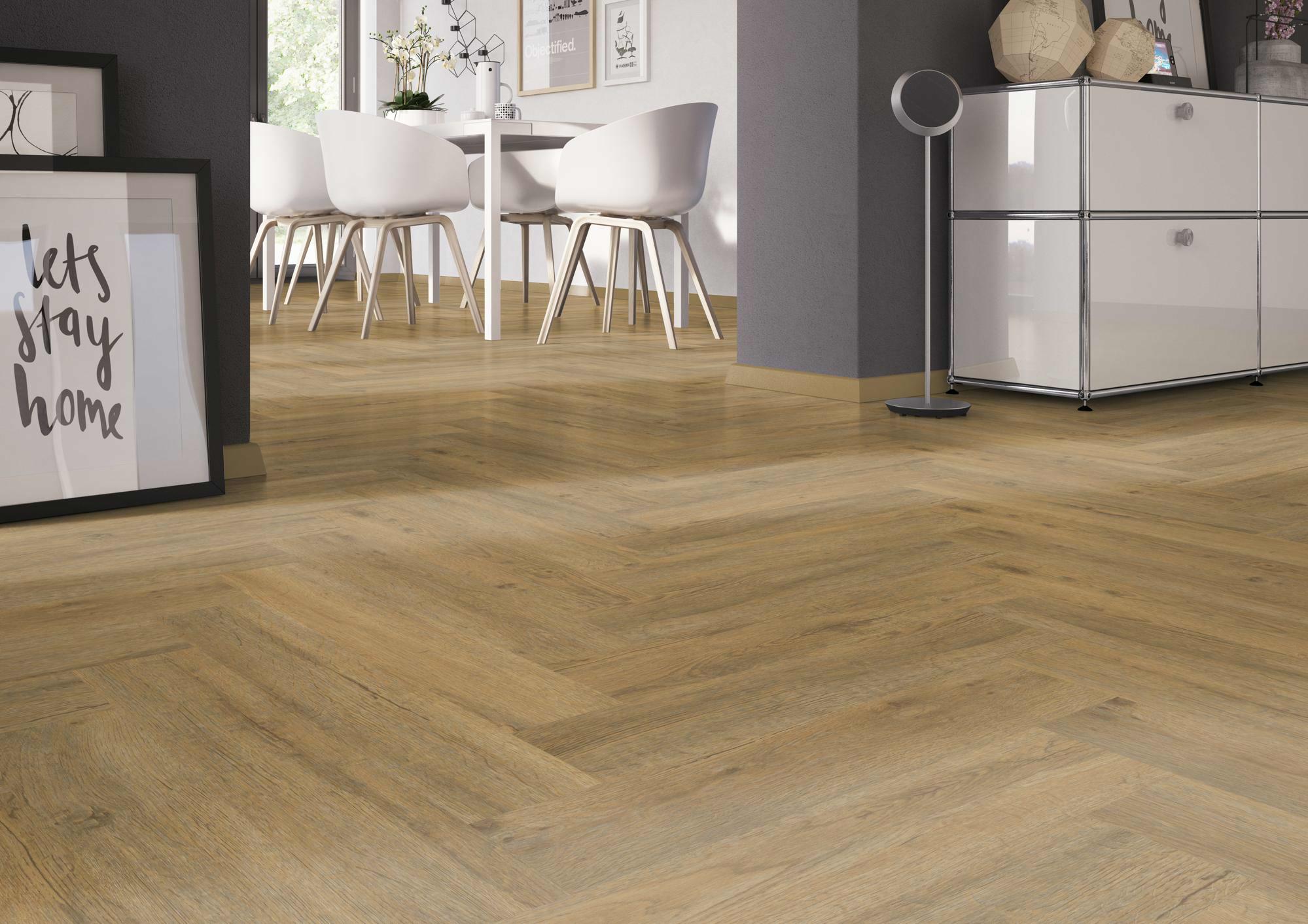 OneFlor LVT kalasabaparkett Royal Oak Natural