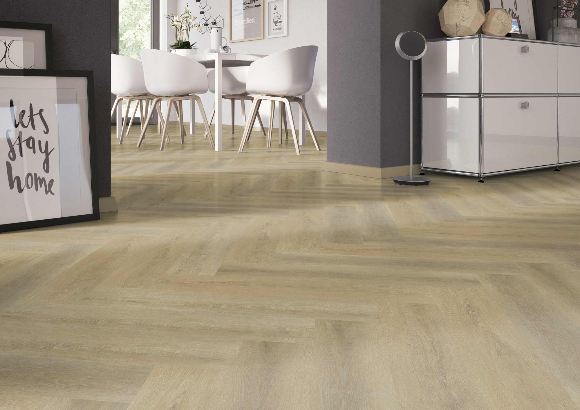 OneFlor LVT kalasabaparkett Royal Oak Natural