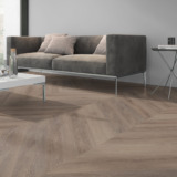 OneFlor Chevron prantsuse kalasaba LVT Cerused Tamm Dark Natural