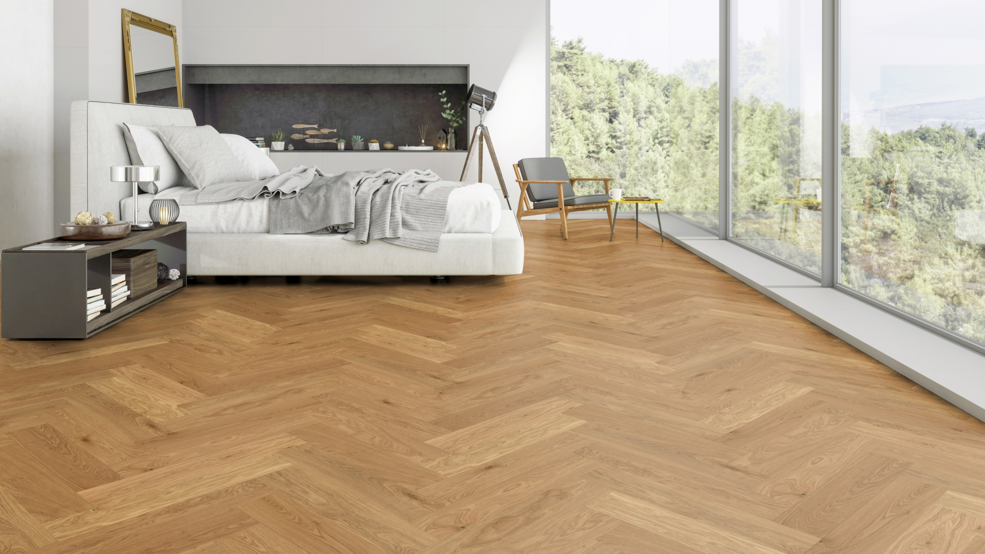 Ter Hürne kalasabaparkett õlitatud harjatud