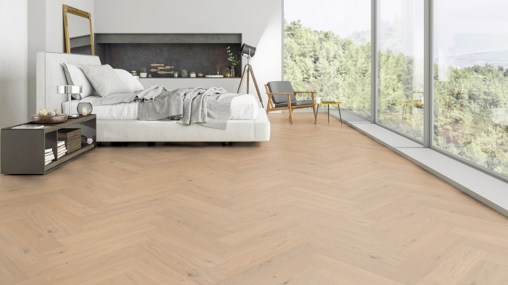 Ter Hürne kalasabaparkett õlitatud harjatud