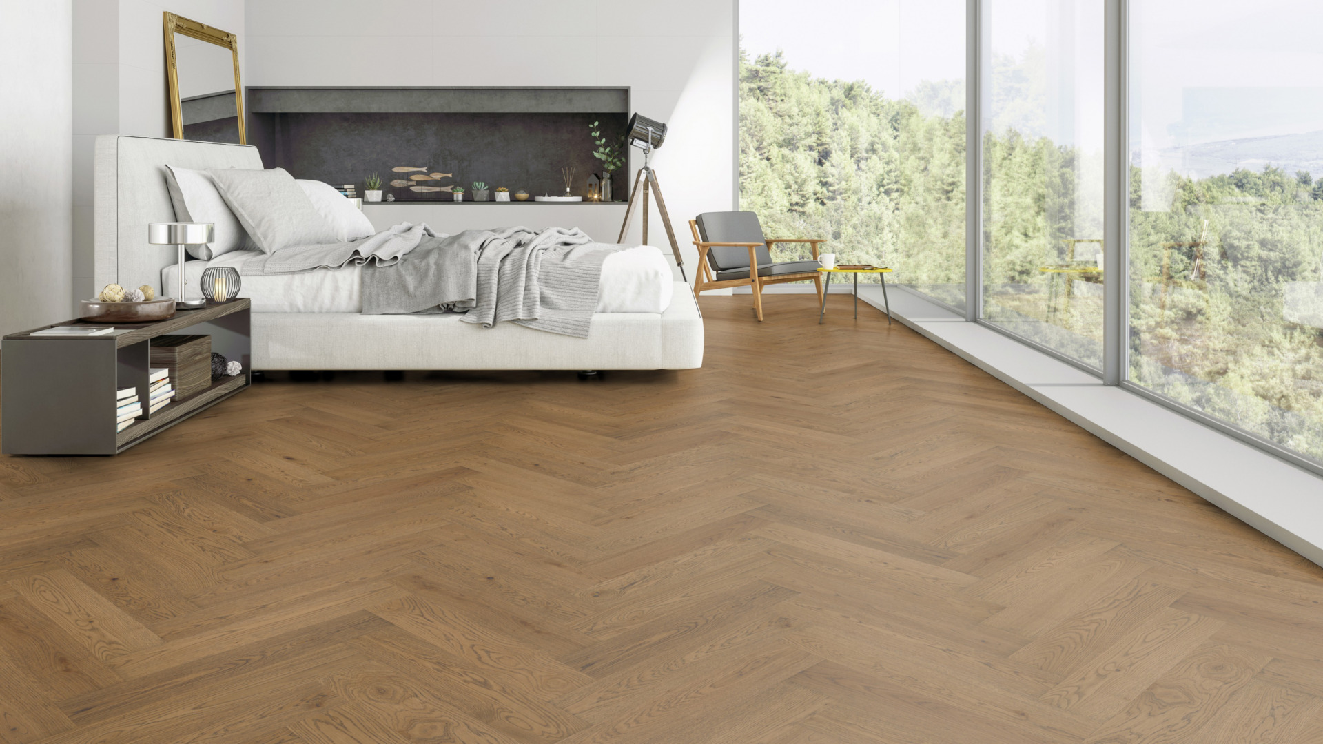 Ter Hürne kalasabaparkett õlitatud harjatud