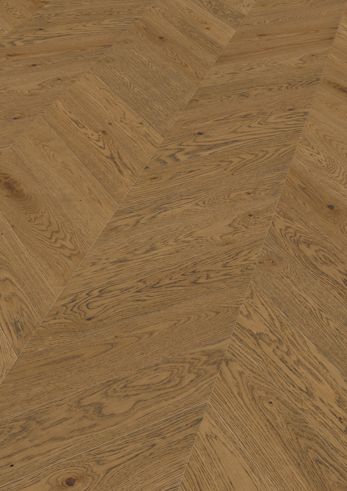 Ter Hürne prantsuse kalasabaparkett Chevron õlitatud harjatud