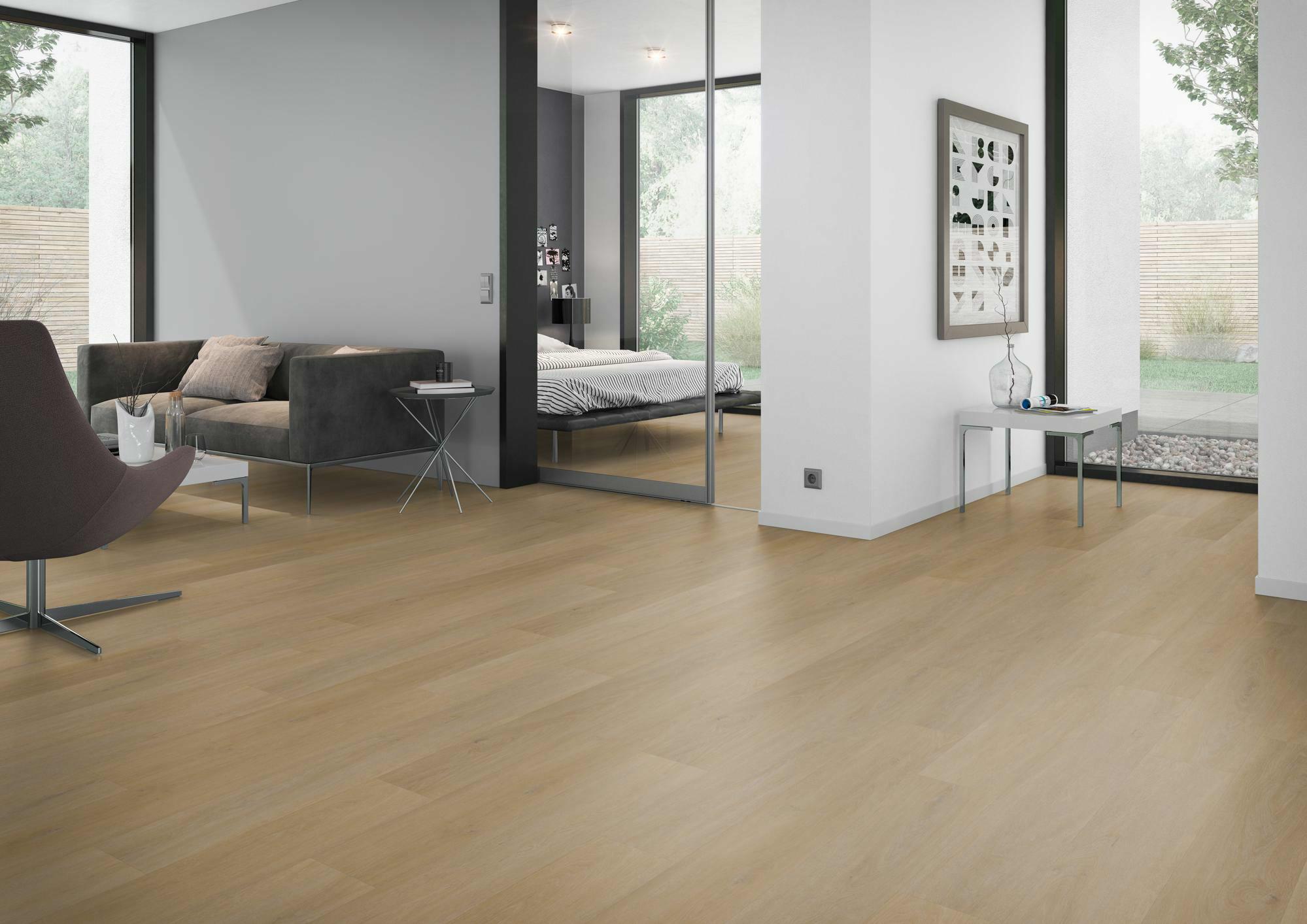 Oneflor LVT lai laud klikiga , liimitav vinüülparkett