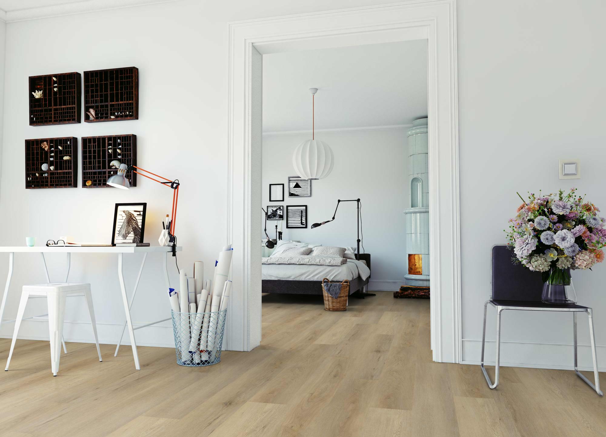 Oneflor LVT klikiga , liimitav vinüülparkett