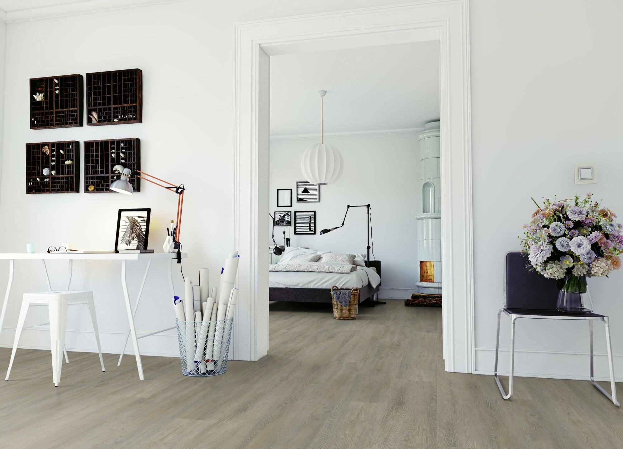 Oneflor LVT lai laud klikiga , liimitav vinüülparkett