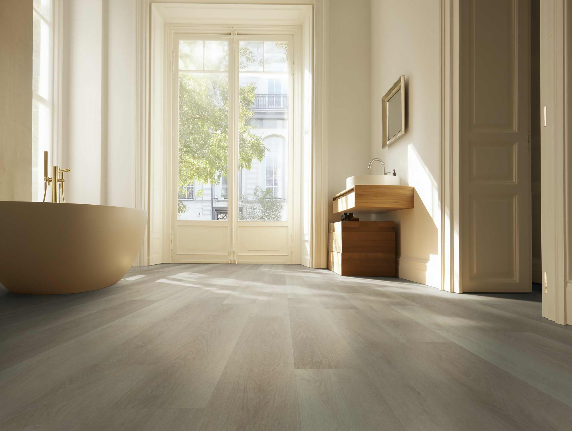 Oneflor LVT akustiline liimitav Hall Tamm