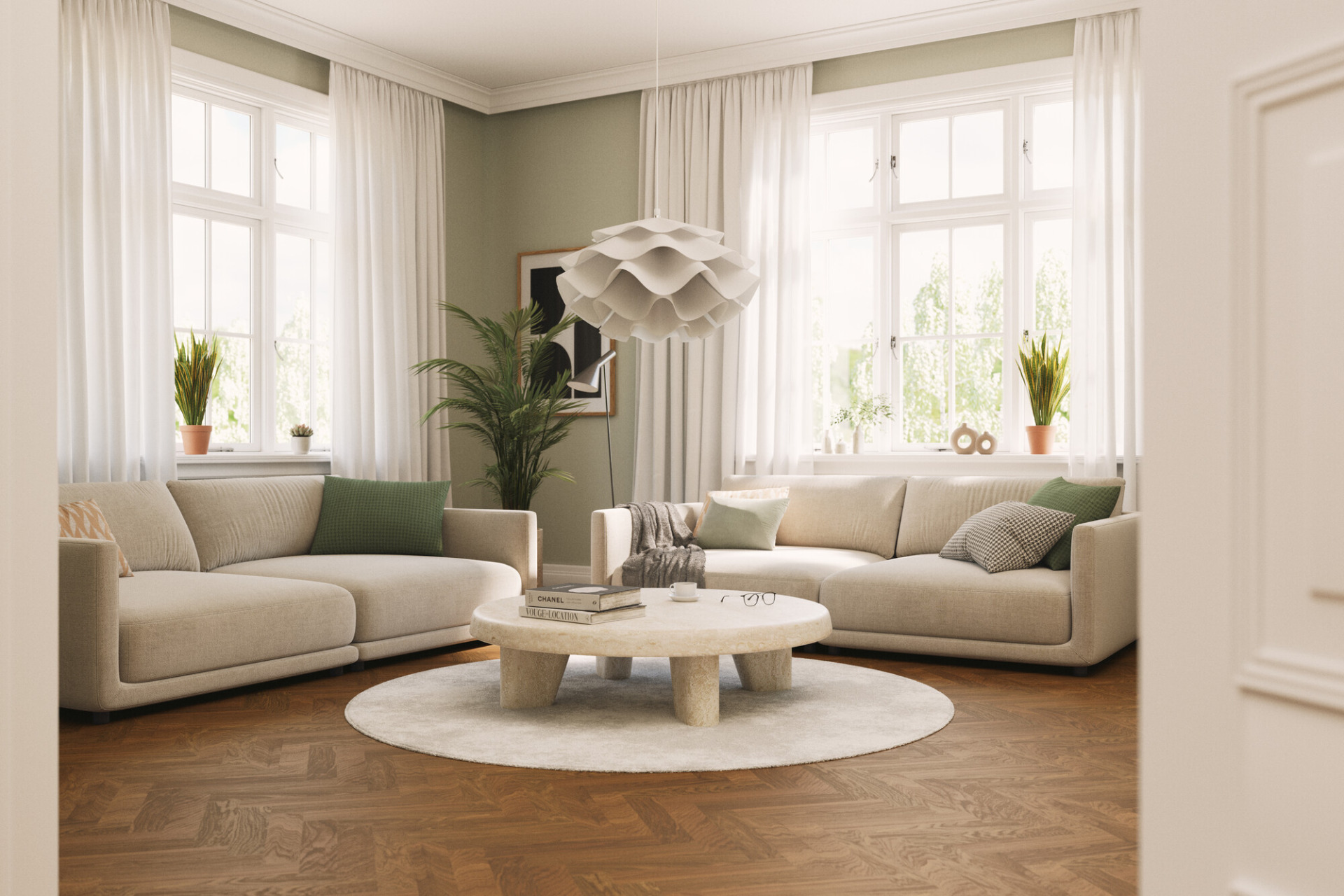 Bjelin kõvendatud kalasabaparkett Terra Brown