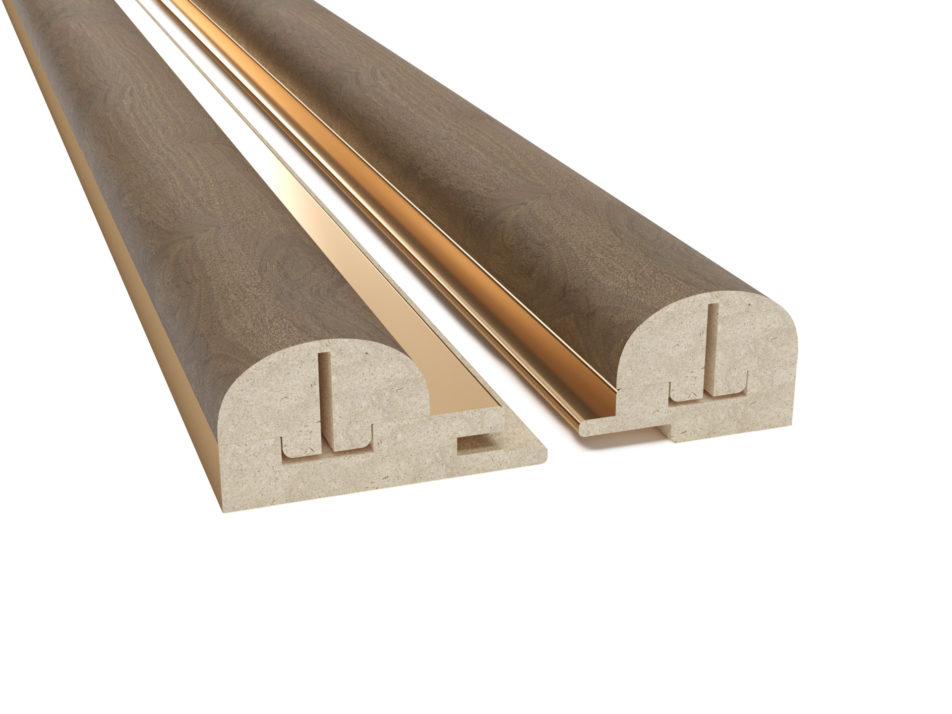 LAGOON dekoratiivne seinapaneel Mellow Oak lõpetusliistud