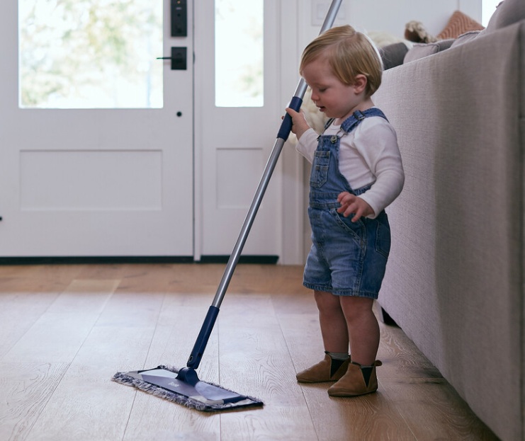 Bjelin kõvendatud puitpõrand lihtne hooldus