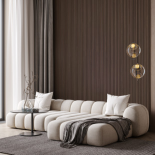 Dekoratiivne seinapaneel Maestro Panel RIFF Smoked Walnut