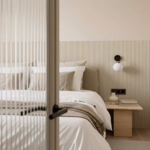 RIFF valge dekoratiivne seinapaneel värvitav