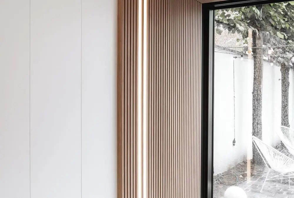 Seinaribid integreeritud LED valgustusega Naturaalne tamm - Pilt 11