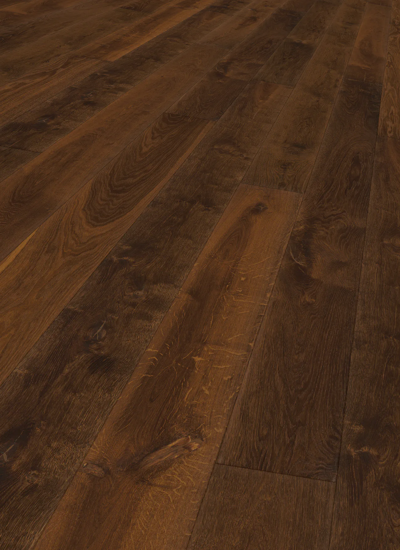 Ter Hürne naturaalne õlitatud tammeparkett dark brown