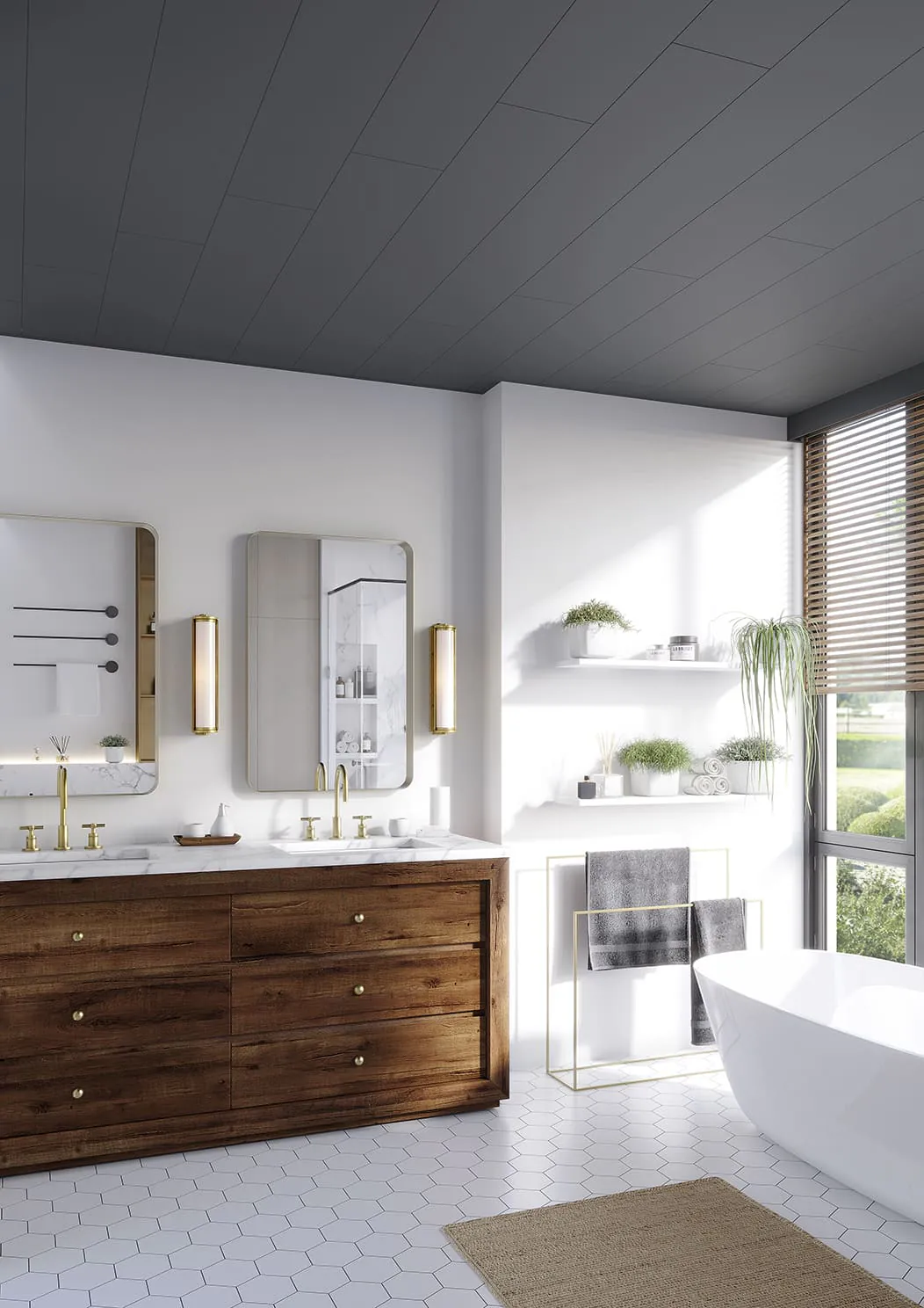 Seinapaneel, laepaneel Matte Black - Image 3