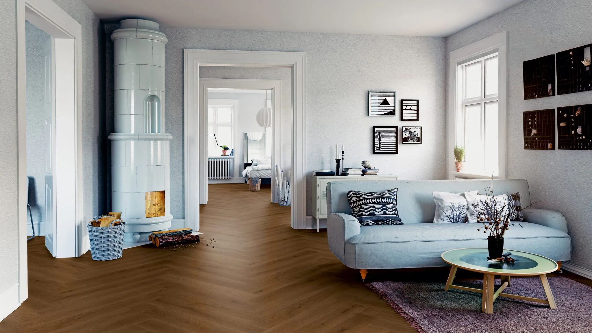 Naturaalne tamme kalasabaparkett TerHürne