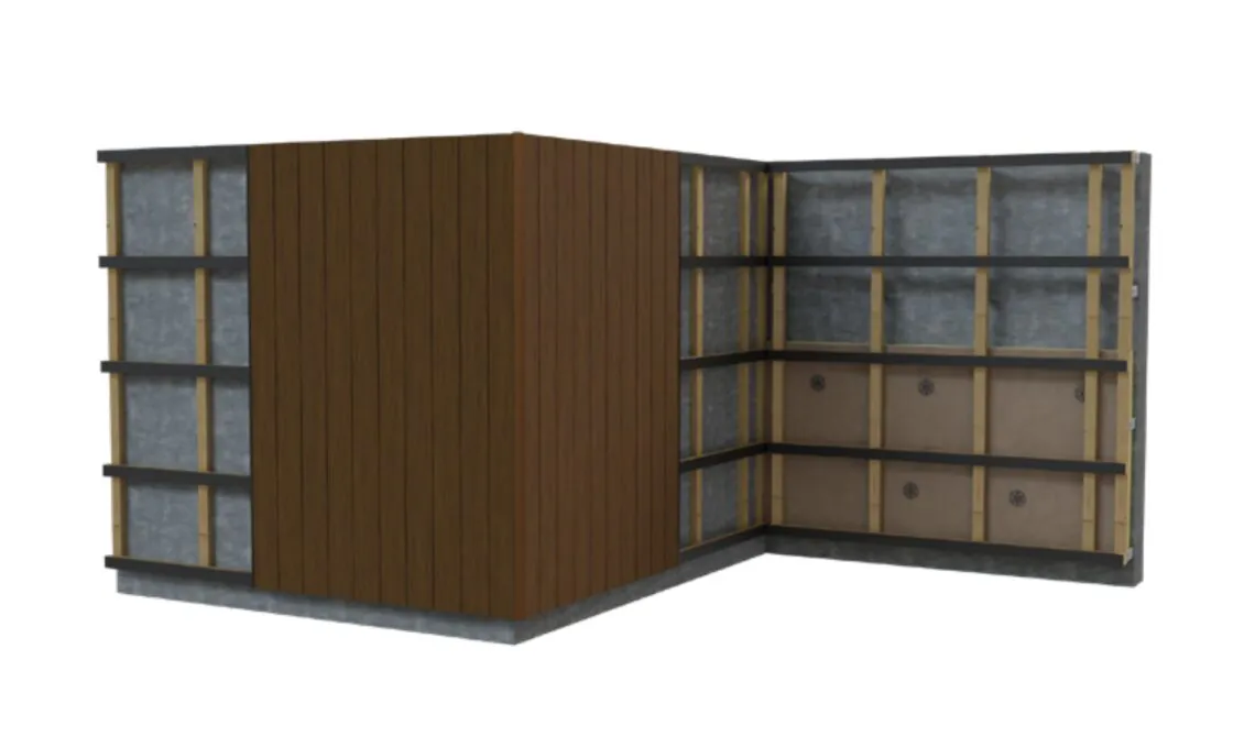 puit - plastik komposiit Fiberdeck fassaadilauad WEO Essential