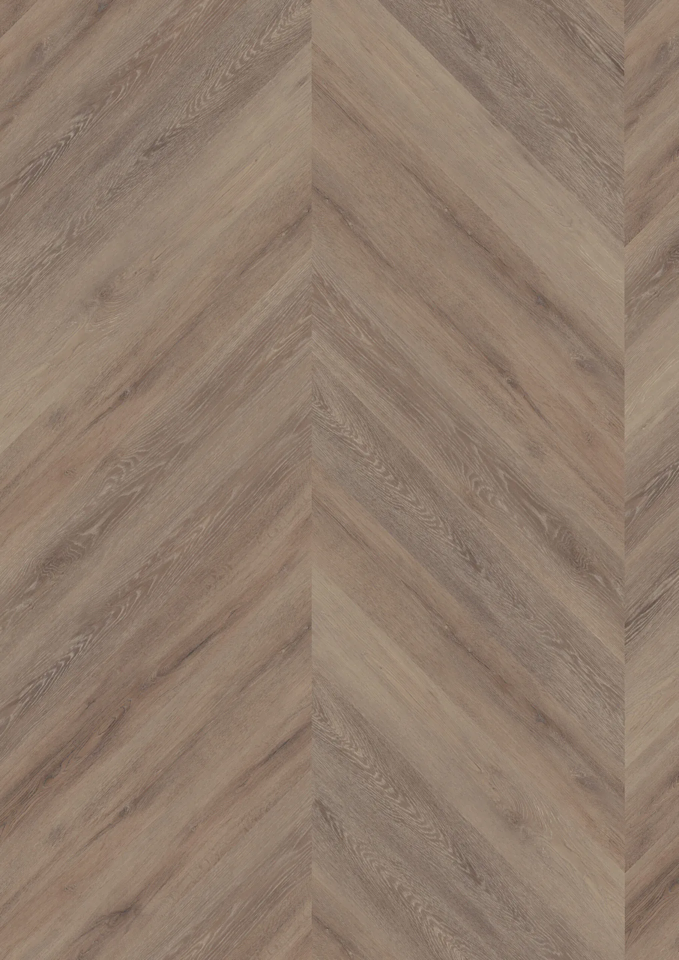 OneFlor Chevron prantsuse kalasaba LVT Cerused Tamm Dark Natural