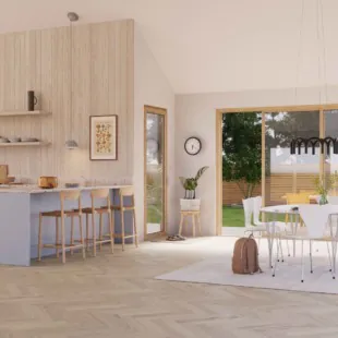 Bjelin kõvendatud kalasabaparkett BODEN Modern